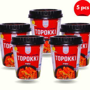 Good Seoul Korean Rice Cake Topokki Original Spicy 113 g offer 5 pieces