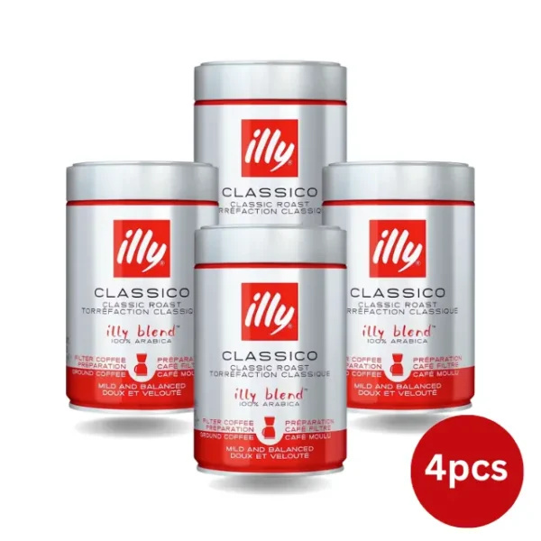 illy Classico Classic Roast Filter Ground Coffee Tins 250g offer AN Wholesale