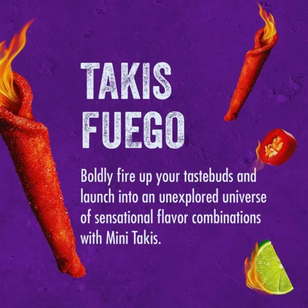 Takis Mini offer From AN Retail AN Wholesale Foodstuff Trading Company In Dubai. Takis in Dubai