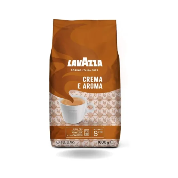 Lavazza Crema e Aroma 1Kg packaging showing details, from One Ajmalnoor Wholesale in Dubai UAE