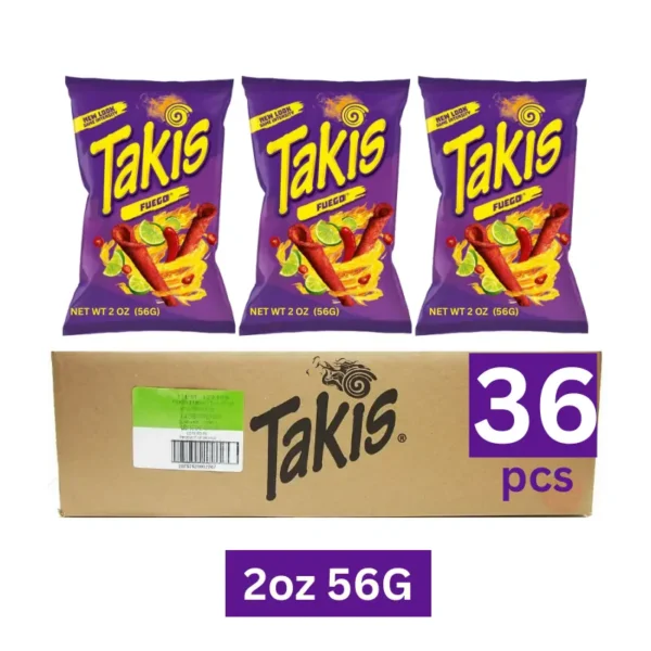 Takis Fuego 56g 2.oz Wholesale Bulk in Dubai 1 Ajmal Noor