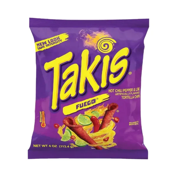 Takis Fuego 113g 4oz pack, wholesale option in Dubai, UAE.