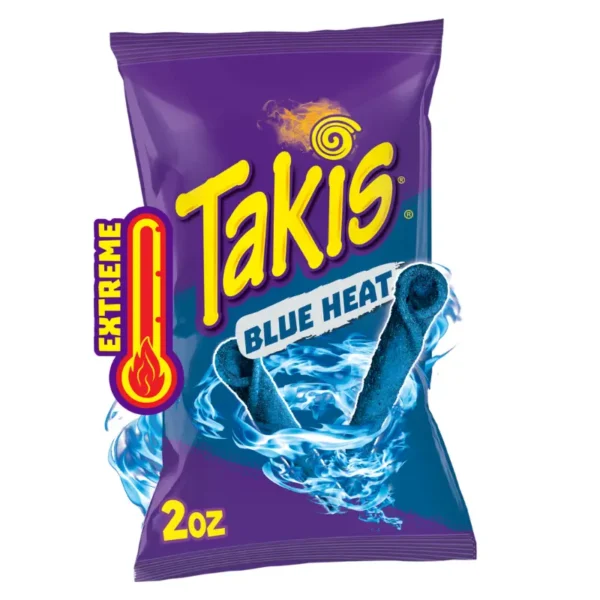 Takis Blue Heat 56g 42 pcs Carton for Wholesale in Dubai