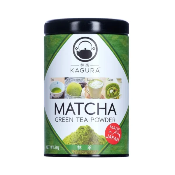 Kagura Premium Matcha Green Tea Powder 70g x 8 Pieces Wholesale - Pure and Natural Matcha