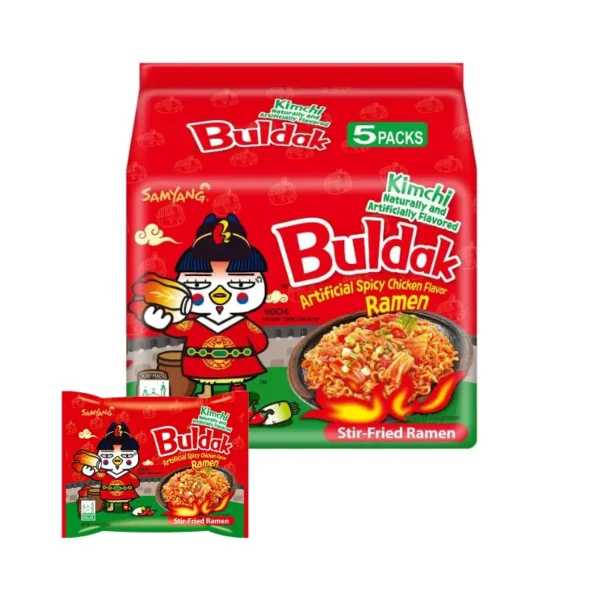 Samyang Buldak Kimchi 135gx8packsx40pcs Wholesale in Dubai