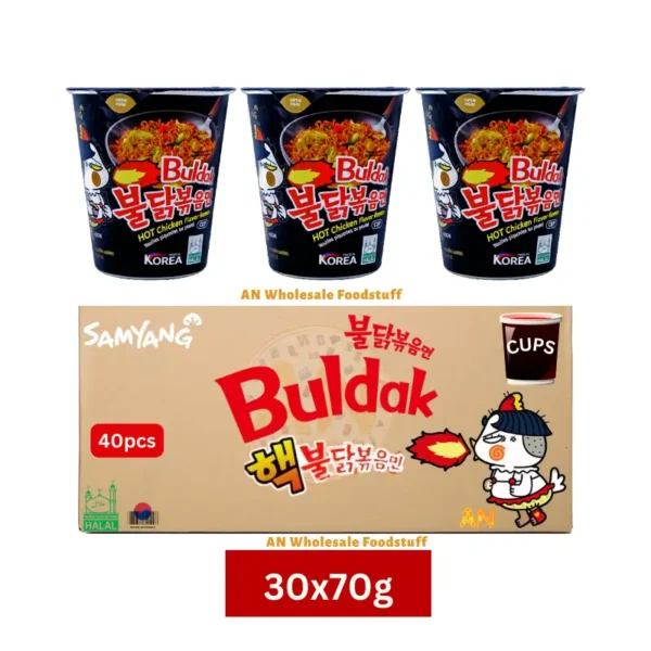 Bulk Samyang Original Flavor Cup 30x70G