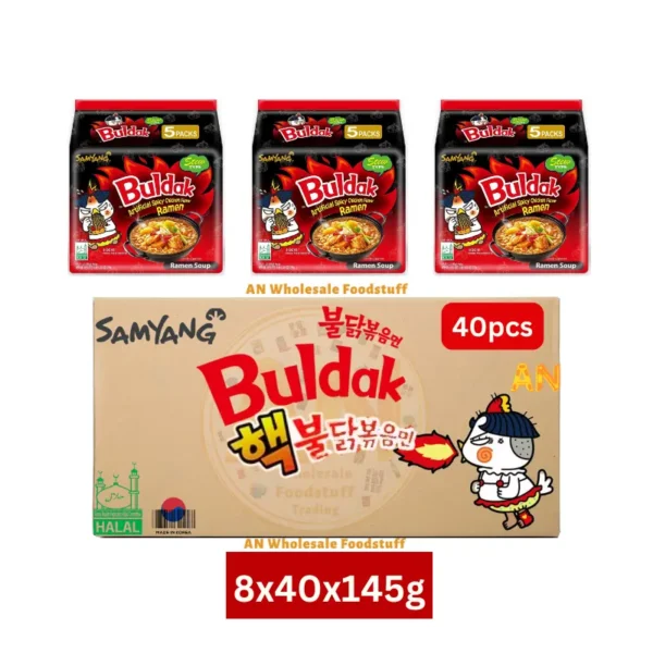 Samyang Stew Type 145g: Enjoy a rich and savory stew-style Korean noodle experience, from Ajmalnoor Trading LLC