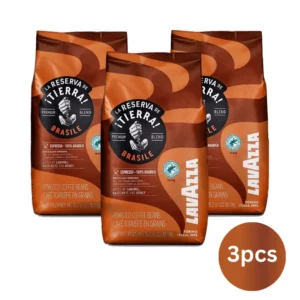 Lavazza La Reserva de Tierra Selection Brasile Coffee Beans 1kg Pack of 3 Premium Brazilian Coffee