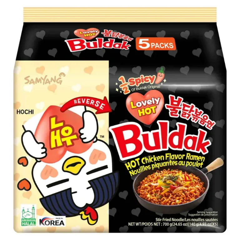 Samyang Buldak Half Spicy Hot Chicken Flavor 140gx40pcs