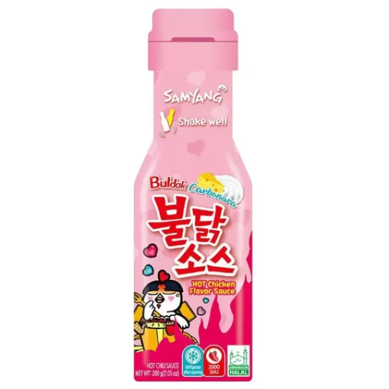 Samyang Carbonara Sauce Buldak Flavor 24pcsx200g
