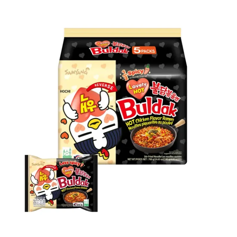 Samyang Buldak Half Spicy Hot Chicken Flavor 140gx40pcs