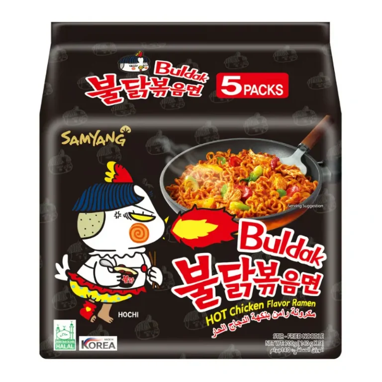 Samyang buldak original hot chicken ramen flavor 140gx8x40