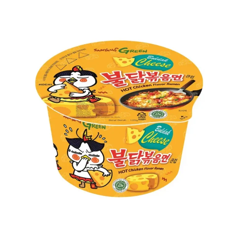 Samyang cheese cup 105x16pcs hot chicken bowl