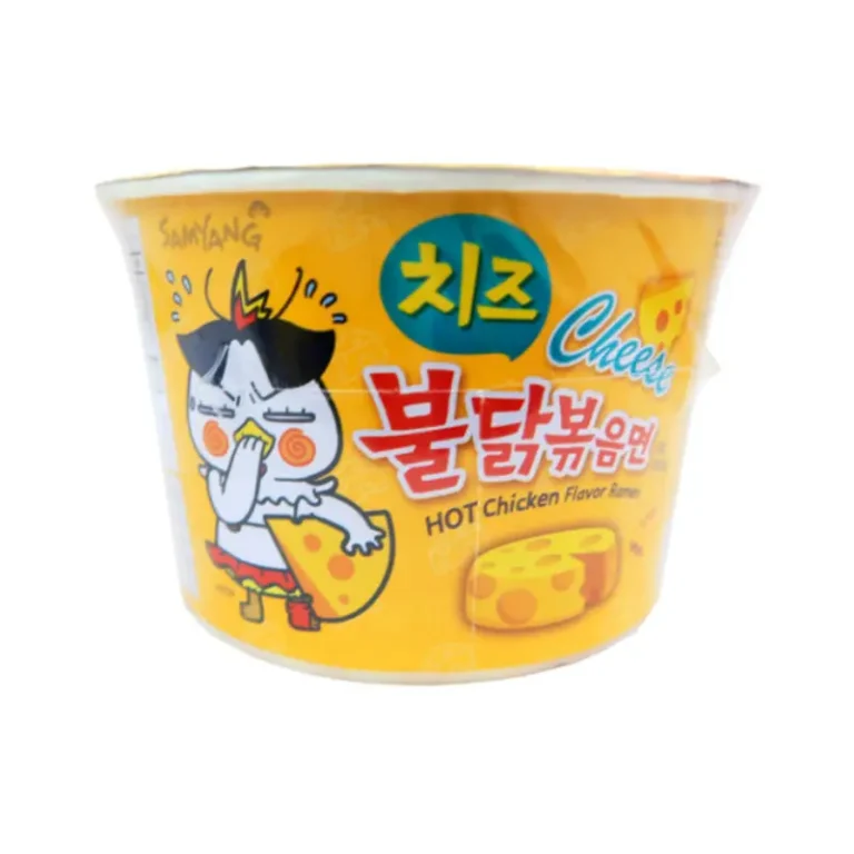 Samyang cheese cup 105x16pcs hot chicken bowl
