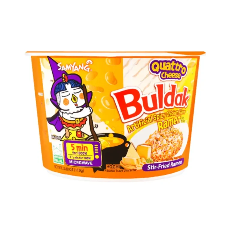 Samyang Cheese Quattro 105gx16pcs cups hot chicken bowl