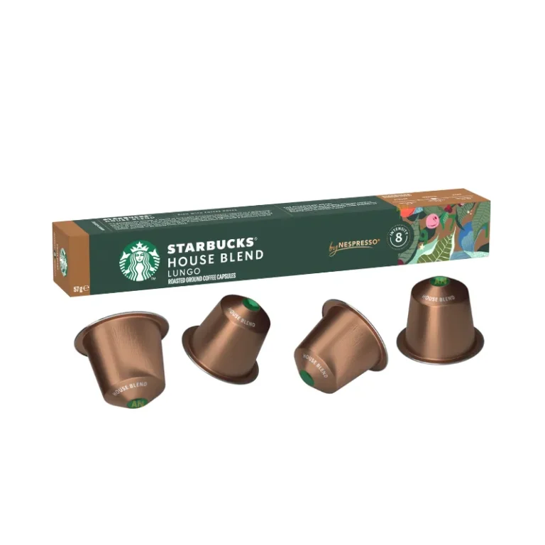 Starbucks House Blend Lungo by Nespresso Capsules 57g (Pack of 12)